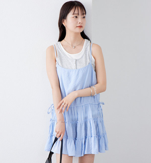  「ティアードキャミチュニック」|シャツ・ブラウス|