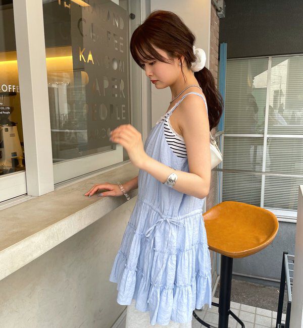  「ティアードキャミチュニック」|シャツ・ブラウス|