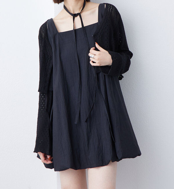  「透かしショートボレロ」|カーディガン|