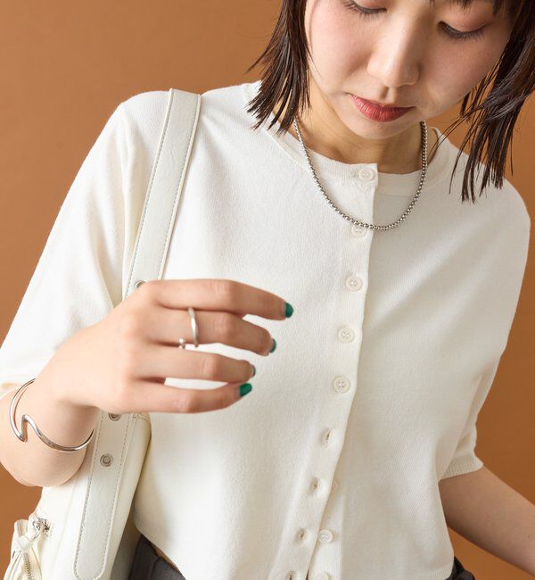  「チビボタンカーディガン」|カーディガン|