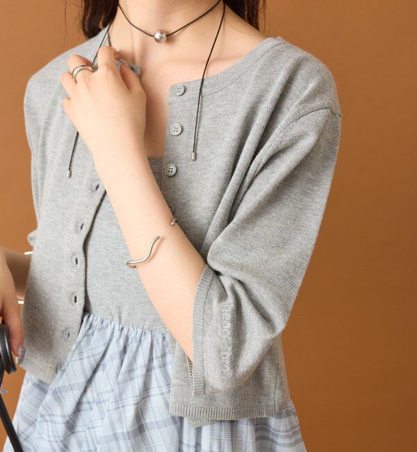  「チビボタンカーディガン」|カーディガン|