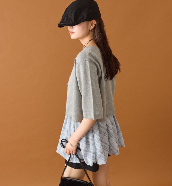  「チビボタンカーディガン」|カーディガン|