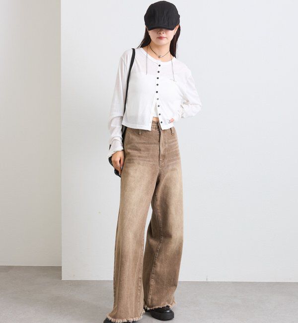  「カットチビカーディガン」|Tシャツ・カットソー|