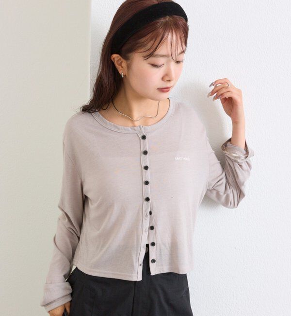  「カットチビカーディガン」|Tシャツ・カットソー|