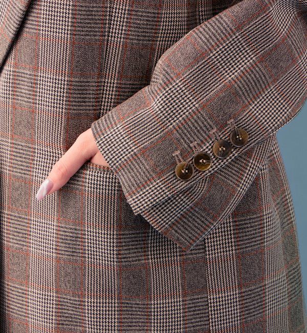  「チェックテーラージャケット」|テーラードジャケット|