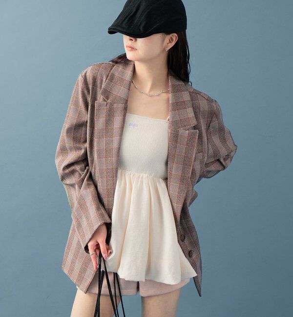  「チェックテーラージャケット」|テーラードジャケット|