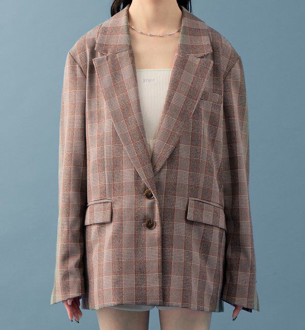  「チェックテーラージャケット」|テーラードジャケット|