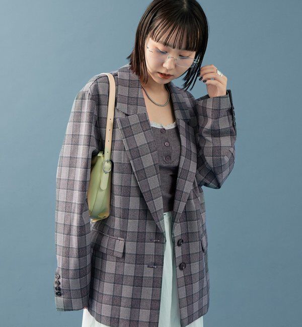  「チェックテーラージャケット」|テーラードジャケット|