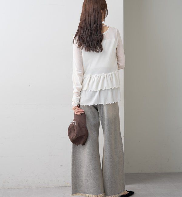  「ドットティアードプルオーバー」|Tシャツ・カットソー|