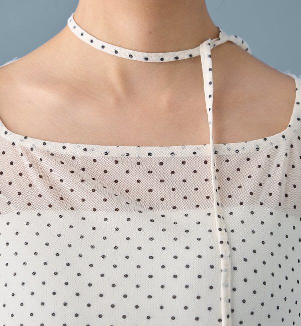  「ドットティアードプルオーバー」|Tシャツ・カットソー|