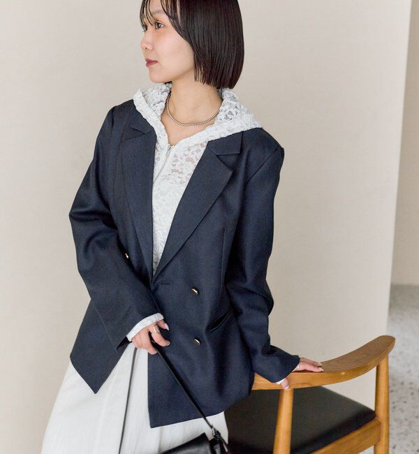  「金ボタンテーラードジャケット」|テーラードジャケット|