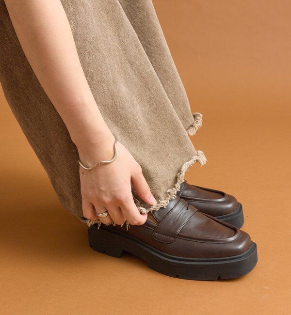  「ボリュームソールローファー」|ローファー|