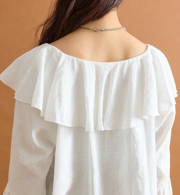  「ラッフルボレロブラウス」|シャツ・ブラウス|