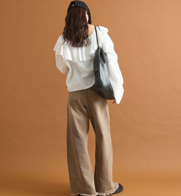  「ラッフルボレロブラウス」|シャツ・ブラウス|