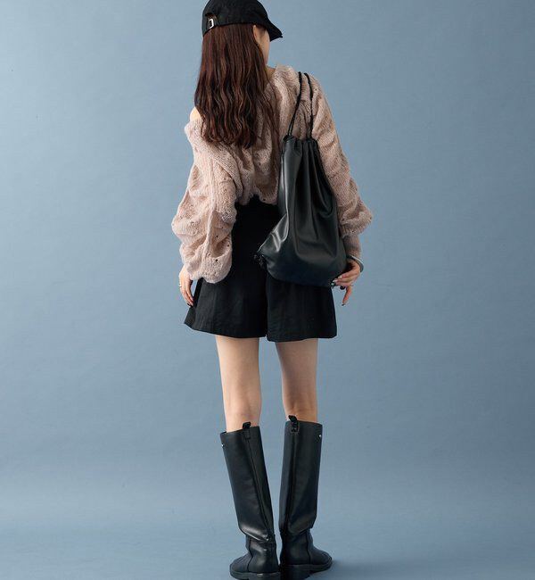  「ウェーブシアーホイップニット」|ニット・セーター|