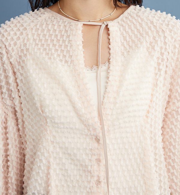  「【@akane__11.1】フリンジシェイプチュニック」|シャツ・ブラウス|