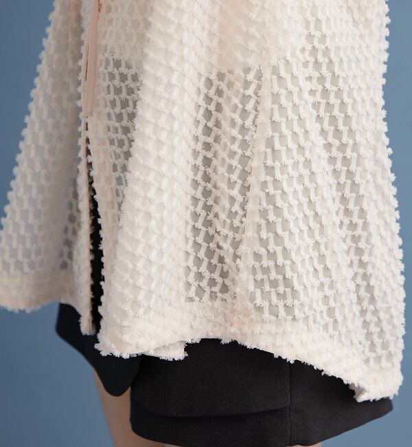  「【@akane__11.1】フリンジシェイプチュニック」|シャツ・ブラウス|