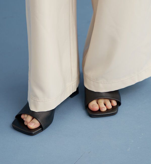  「スクエアミュール」|パンプス|