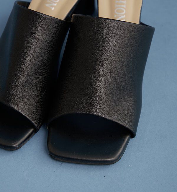  「スクエアミュール」|パンプス|