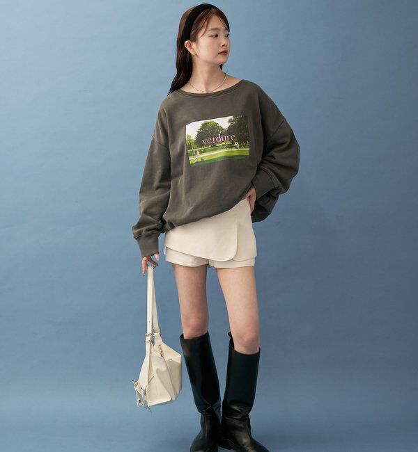  「ラップレイヤードミニスカパン	」|チノ|