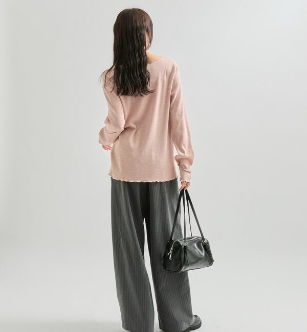  「起毛リブボタンカーディガン」|Tシャツ・カットソー|