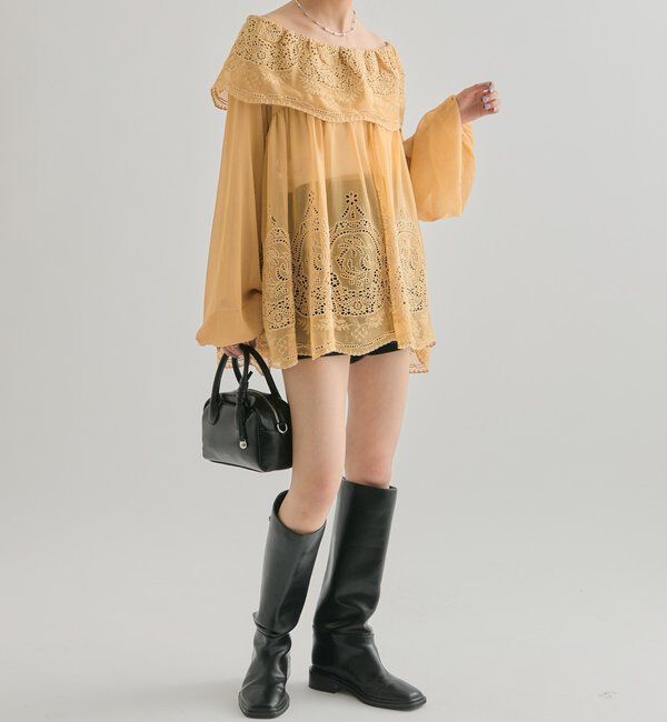  「4wayブラウス」|シャツ・ブラウス|