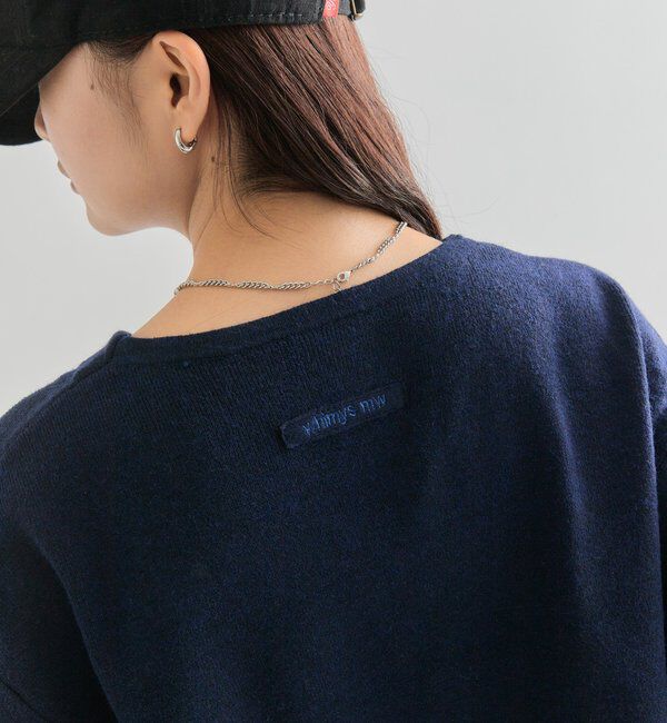  「Vボタンカーディガン」|カーディガン|