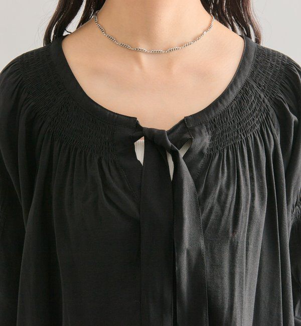  「ボウタイスキッパーブラウス」|シャツ・ブラウス|