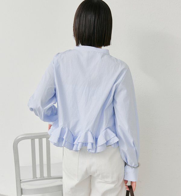  「ウェーブフリルブラウス」|シャツ・ブラウス|