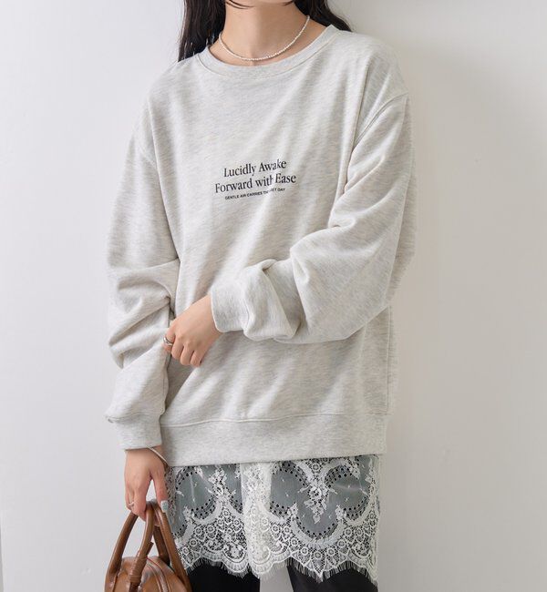  「レースサテンキャミソール」|シャツ・ブラウス|