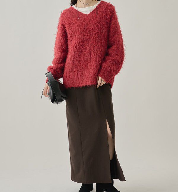  「ふわふわシャギーニット」|ニット・セーター|