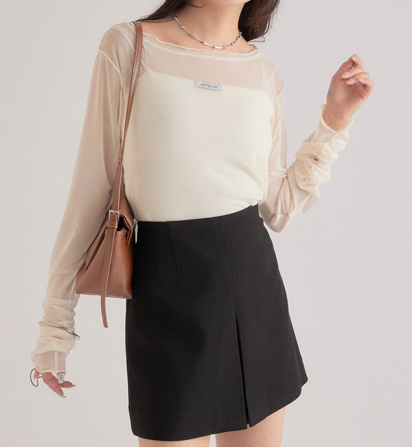  「ラメチュールプルオーバー」|Tシャツ・カットソー|