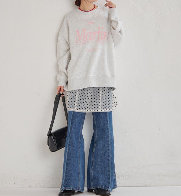  「裏起毛ロゴスウェット」|パーカー|