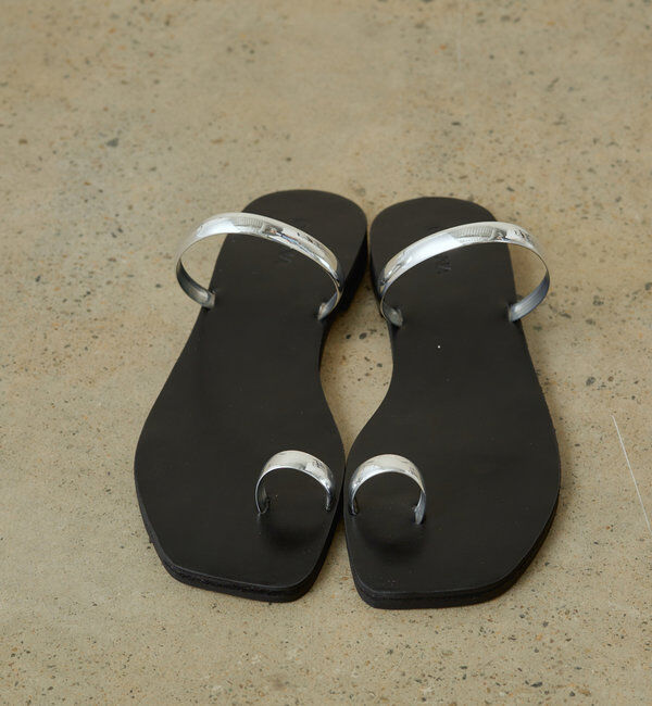  「【GALENA/ガレナ】スクエアラバーサンダル」|ロングブーツ|