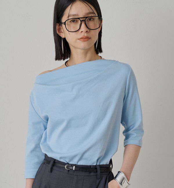  「ドレープカットソー」|Tシャツ・カットソー|