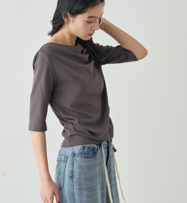  「ドレープカットソー」|Tシャツ・カットソー|