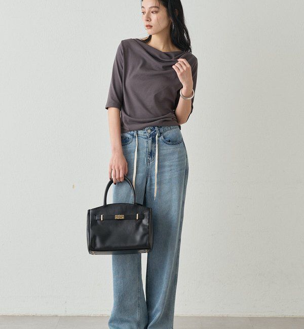  「ドレープカットソー」|Tシャツ・カットソー|