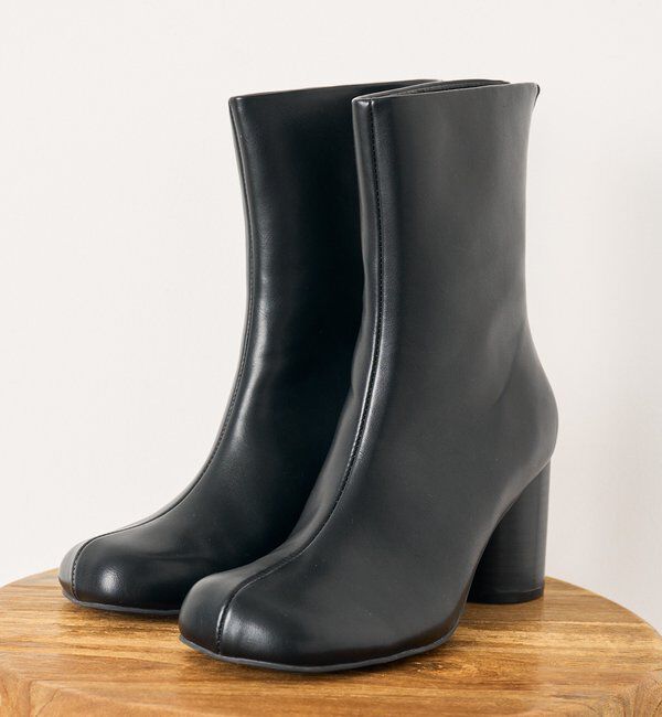  「【GALENA/ガレナ】サークルヒールブーツ」|ショートブーツ|