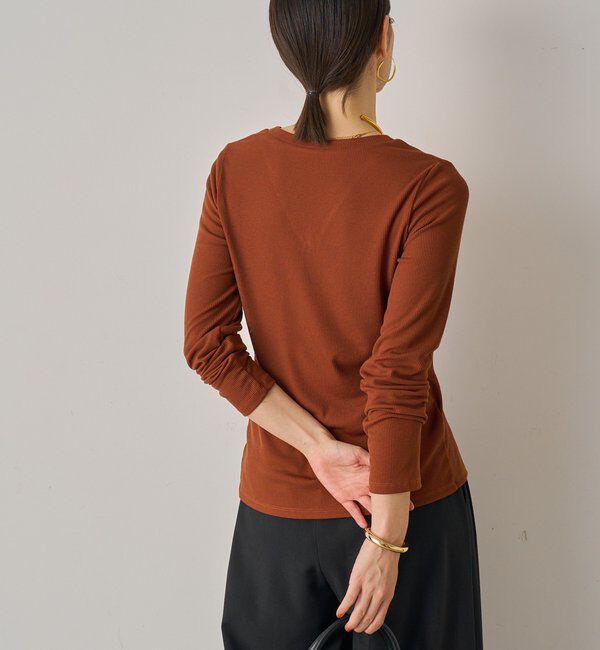  「チャームVカットカーデ」|Tシャツ・カットソー|