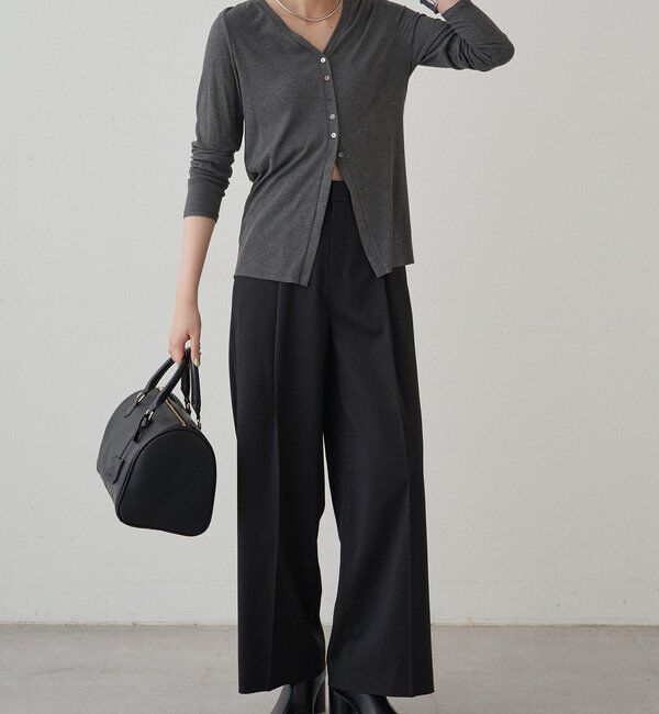  「チャームVカットカーデ」|Tシャツ・カットソー|