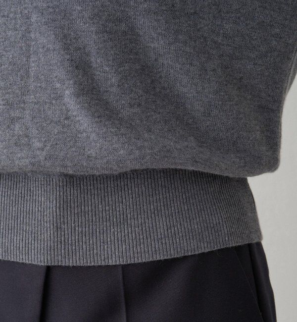  「ウールカシミヤクルーニット」|ニット・セーター|