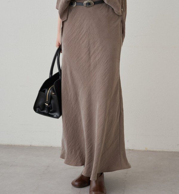  「とろみフレアスカート」|スカート|