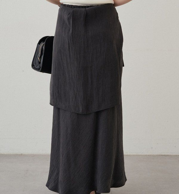  「とろみフレアスカート」|スカート|