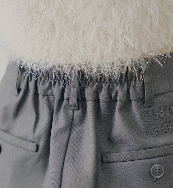  「バックネームショートパンツ」|チノ|