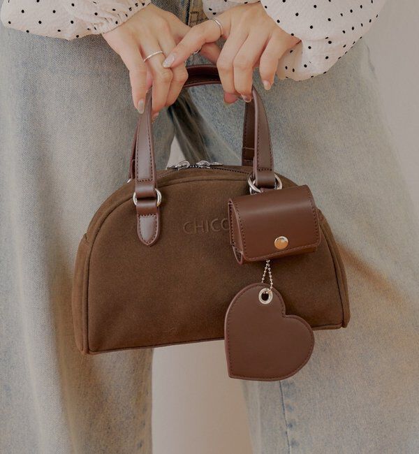  「【REVIVAL/WEB限定】チャーム付ミニボストンバッグ」|ボストンバッグ|ブラウンその他3