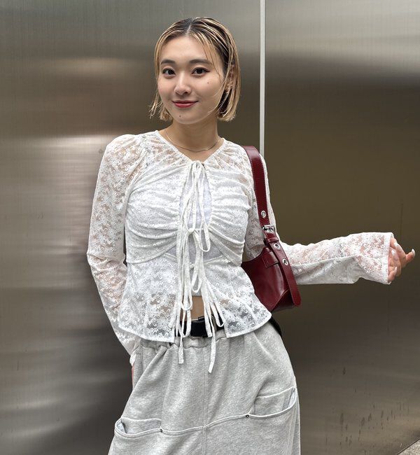  「ASSORTED GATHERED COIL DESIGN SHIRT」|シャツ・ブラウス|