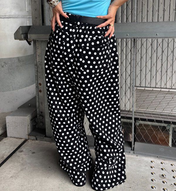  「【低身長・高身長対応】SLASH POCKET SWEAT EASY PANTS」|チノ|