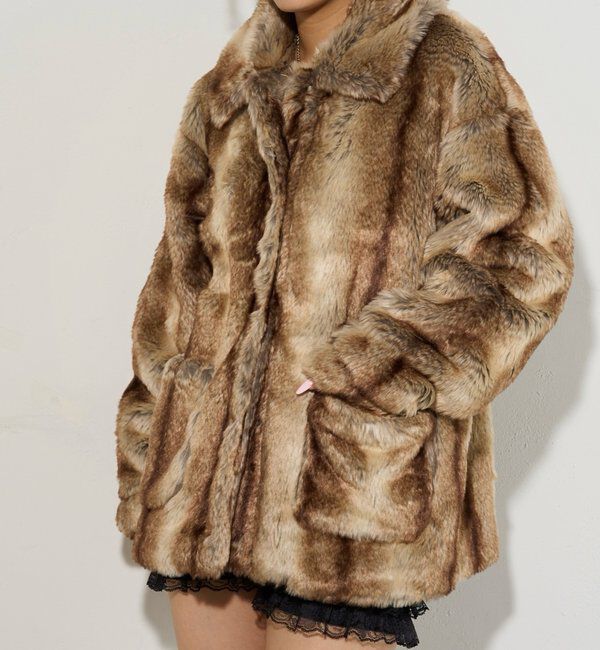  「【2サイズ展開】FAUX JACKET/ファージャケット」|その他|