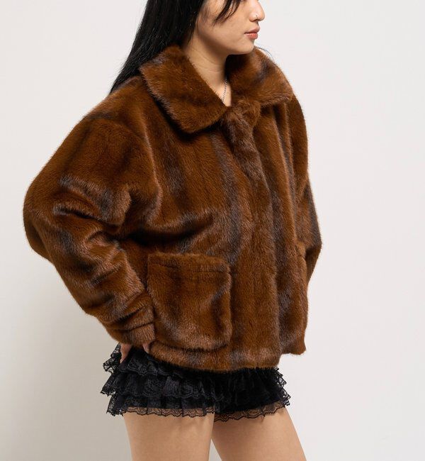  「【2サイズ展開】FAUX JACKET/ファージャケット」|その他|