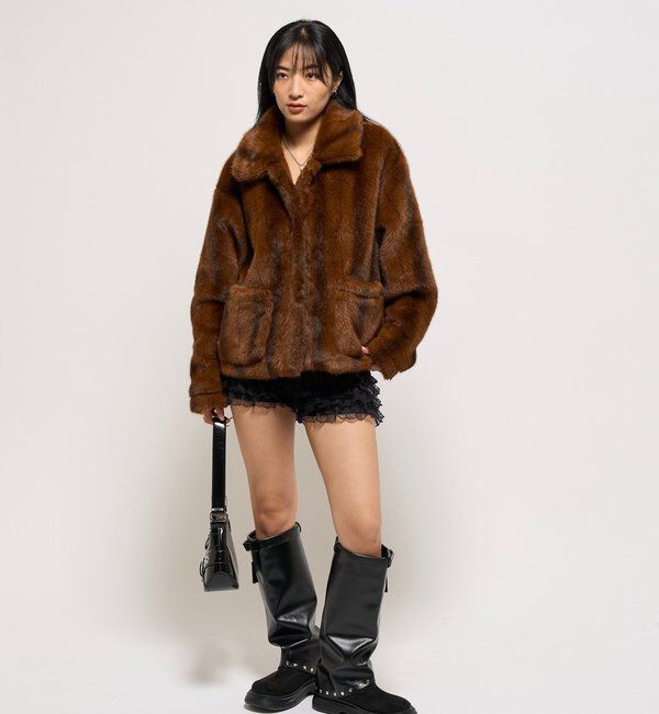  「【2サイズ展開】FAUX JACKET/ファージャケット」|その他|